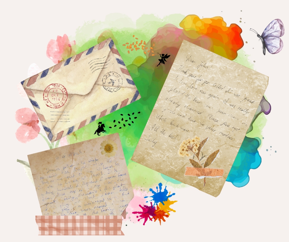 Brieven uit de vallei contactpagina afbeldding