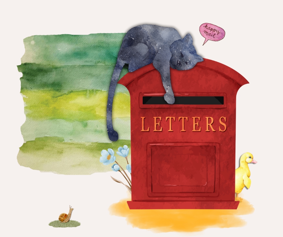 Magie in je brieven bus met 'brieven uit de vallei'